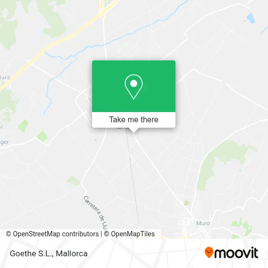 Goethe S.L. map