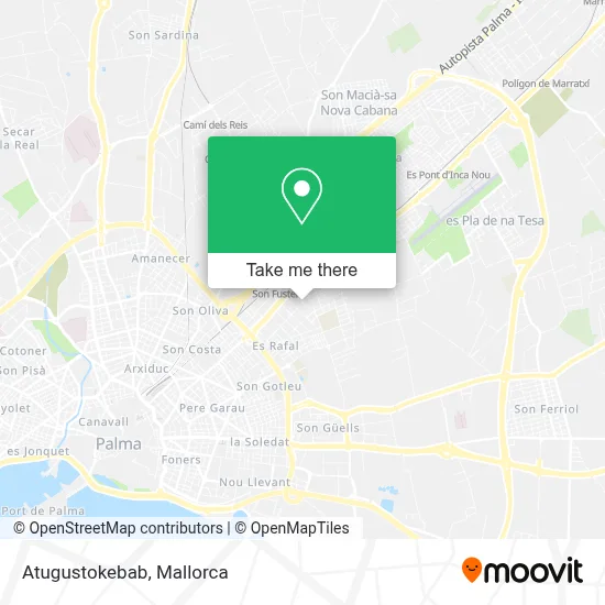 Atugustokebab map