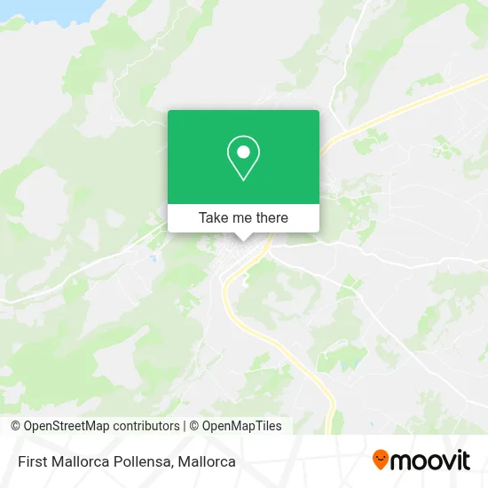 First Mallorca Pollensa map