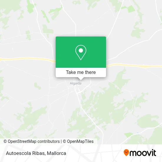 Autoescola Ribas map