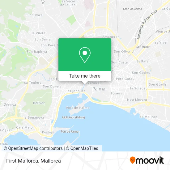First Mallorca map
