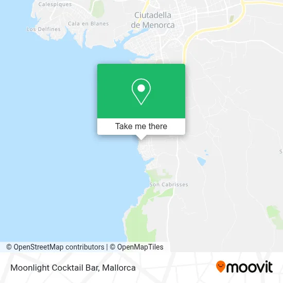 Moonlight Cocktail Bar map