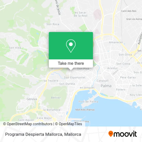 Programa Despierta Mallorca map