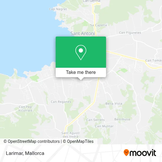 Larimar map