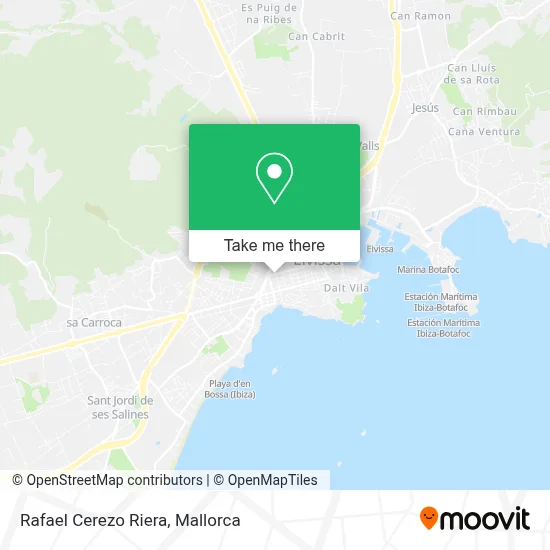 Rafael Cerezo Riera map