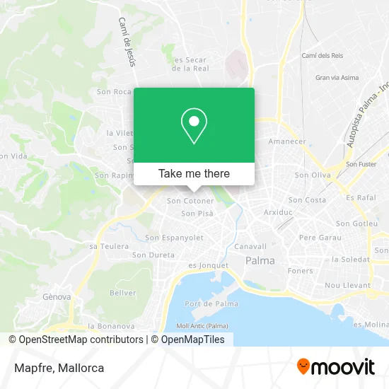 Mapfre map