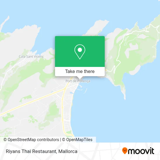 Riyans Thai Restaurant map