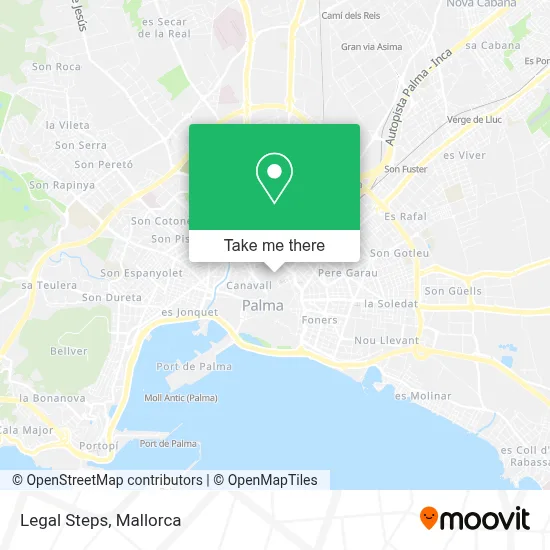 Legal Steps map