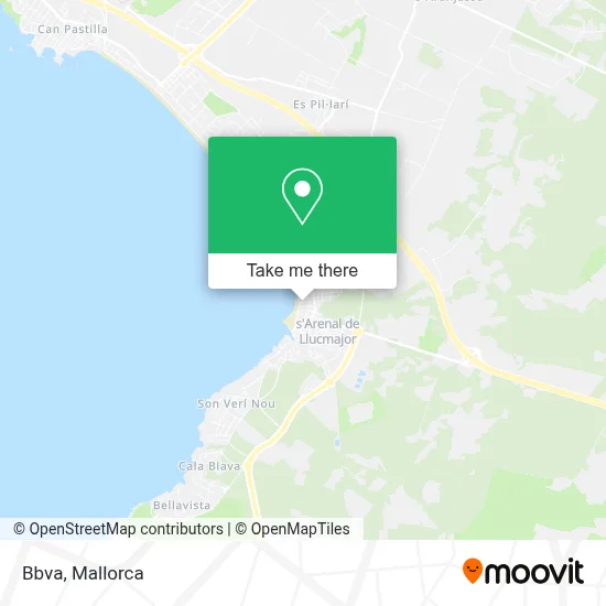 Bbva map