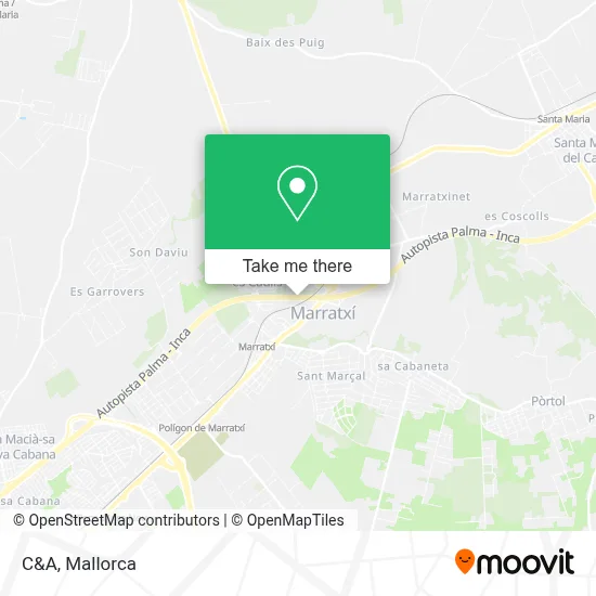 C&A map