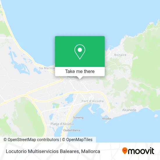 Locutorio Multiservicios Baleares map