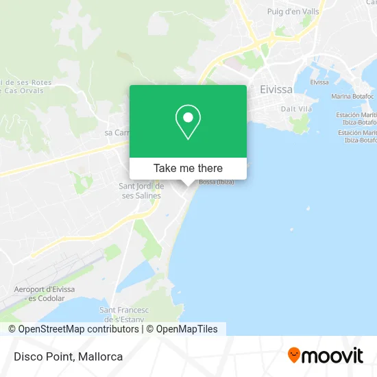 Disco Point map