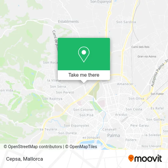 Cepsa map