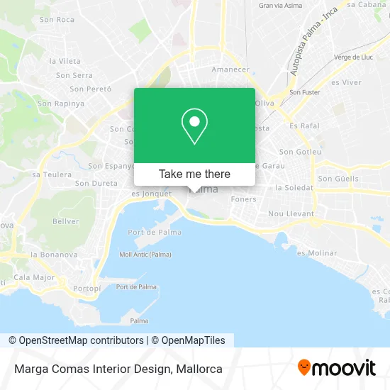 Marga Comas Interior Design map