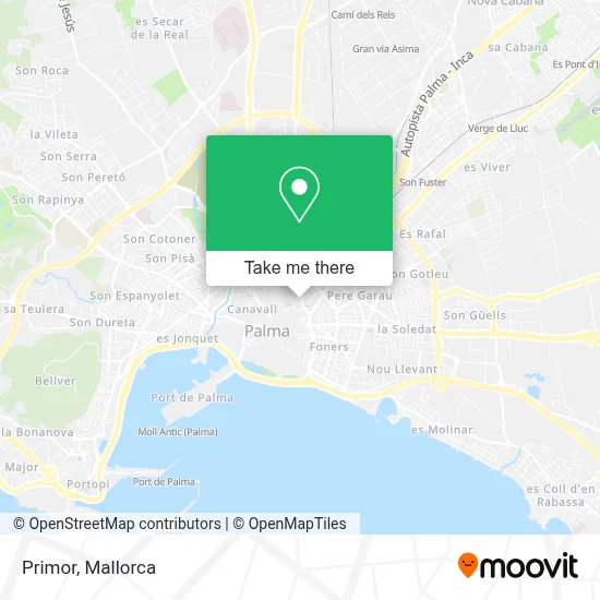 Primor map
