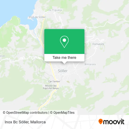 Inox Bc Sóller map