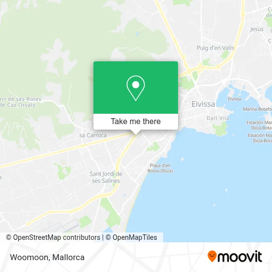 Woomoon map