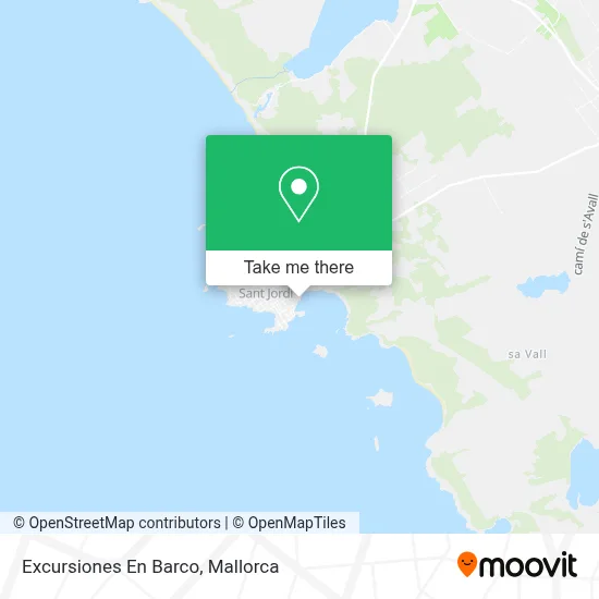 Excursiones En Barco map
