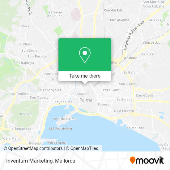 Inventum Marketing map
