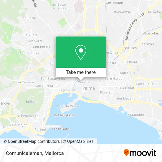 Comunicaleman map