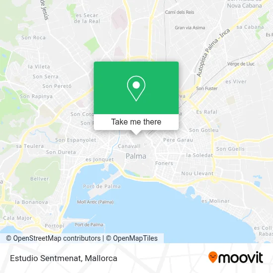 Estudio Sentmenat map