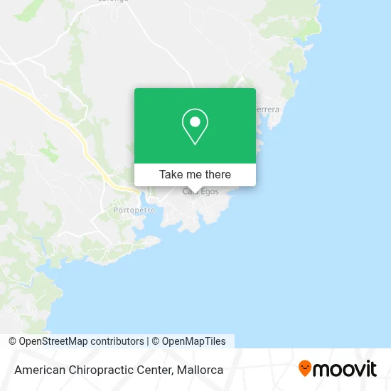 American Chiropractic Center map