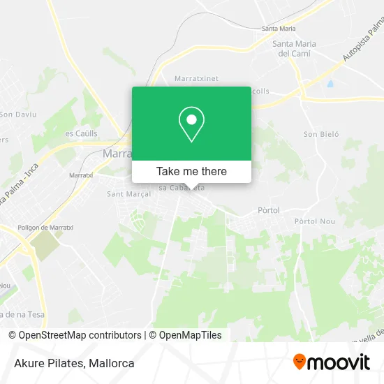 Akure Pilates map