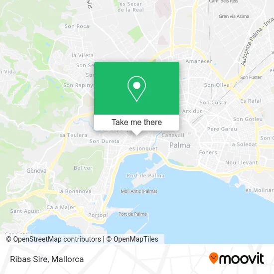 Ribas Sire map