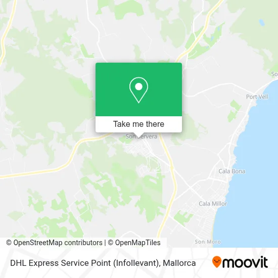DHL Express Service Point (Infollevant) map