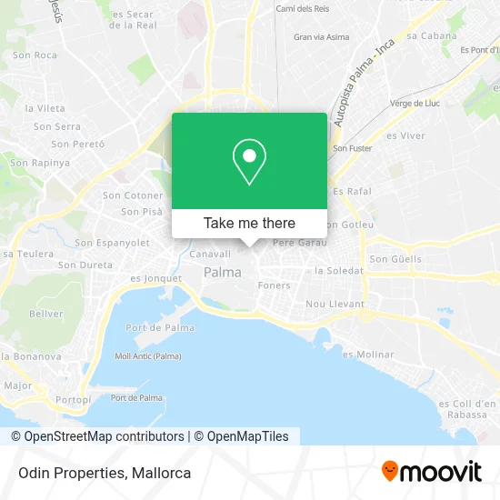 Odin Properties map