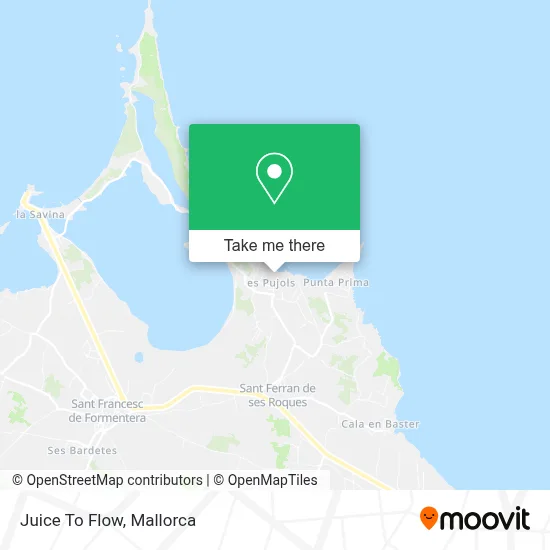 Juice To Flow map