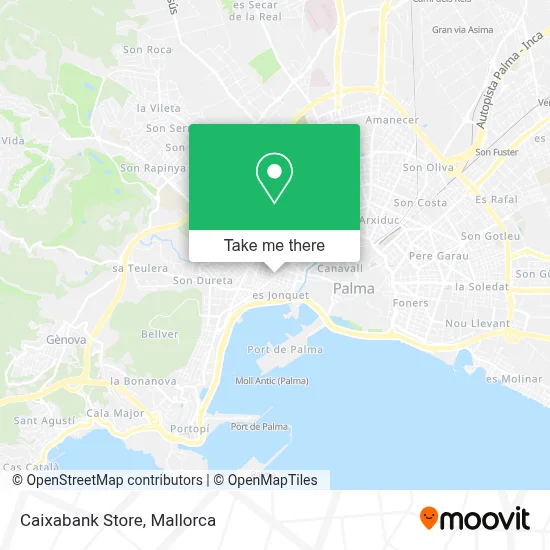 Caixabank Store map