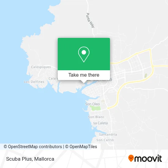 Scuba Plus map