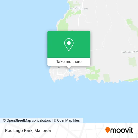 Roc Lago Park map