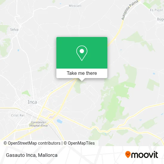 Gasauto Inca map