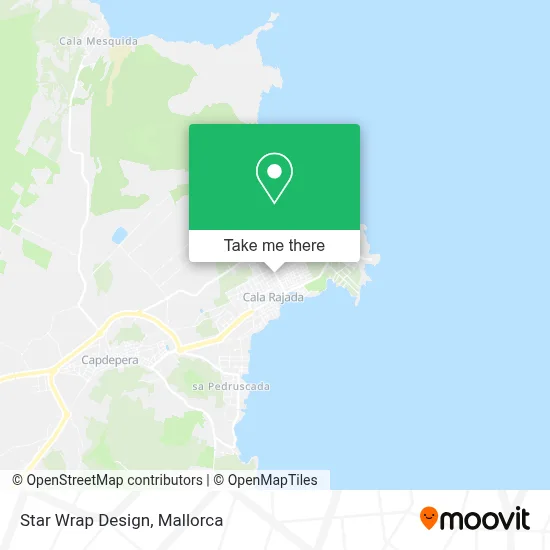 Star Wrap Design map