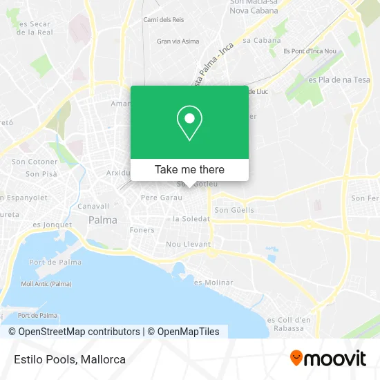 Estilo Pools map