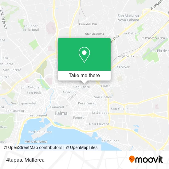 4tapas map