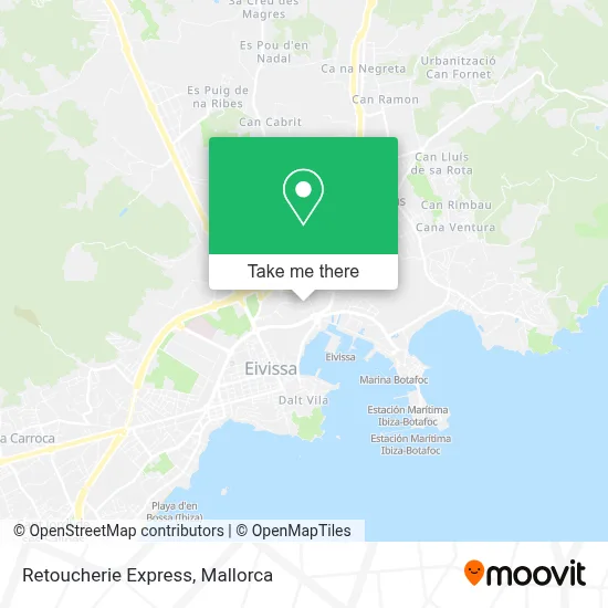 Retoucherie Express map