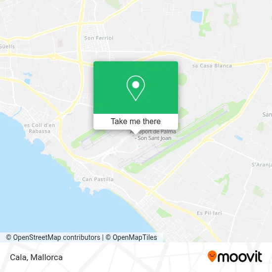 Cala map