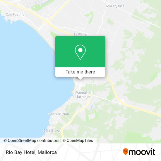 Rio Bay Hotel map