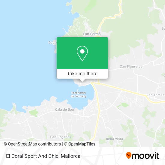 El Coral Sport And Chic map