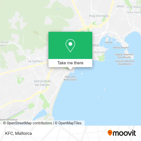 Kfc map