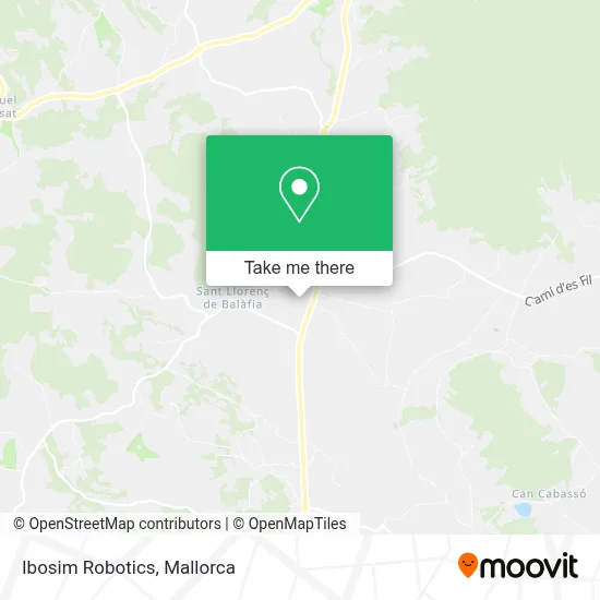 Ibosim Robotics map
