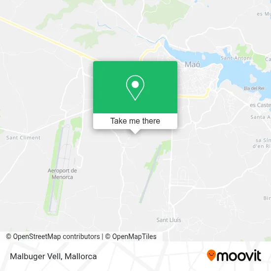 Malbuger Vell map