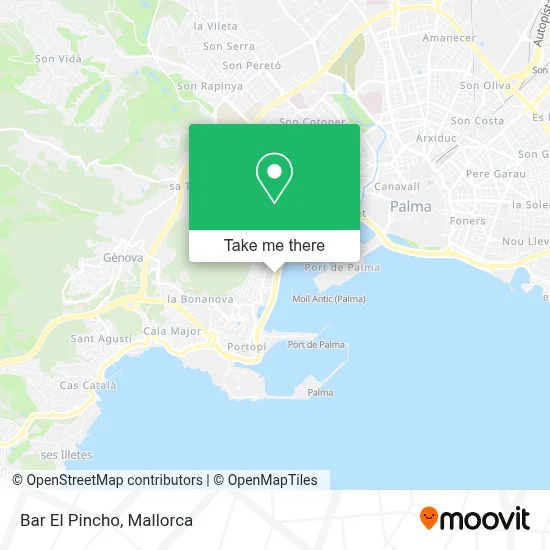 Bar El Pincho map