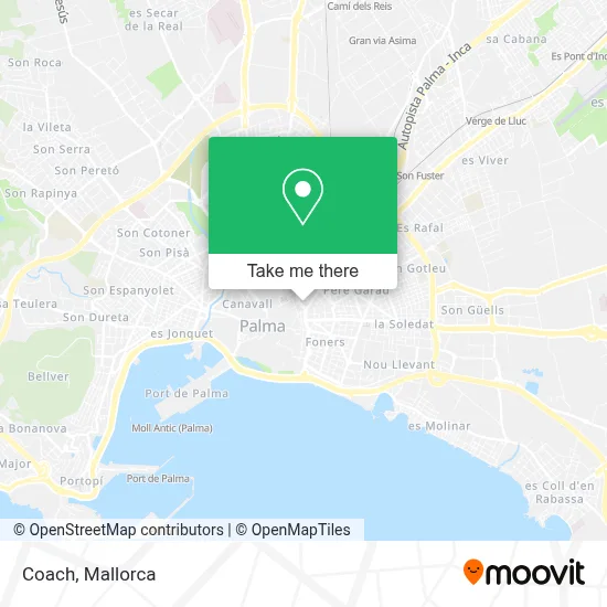 Coach map