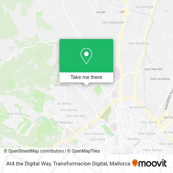 At4 the Digital Way, Transformacion Digital map