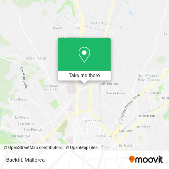 Backfit map