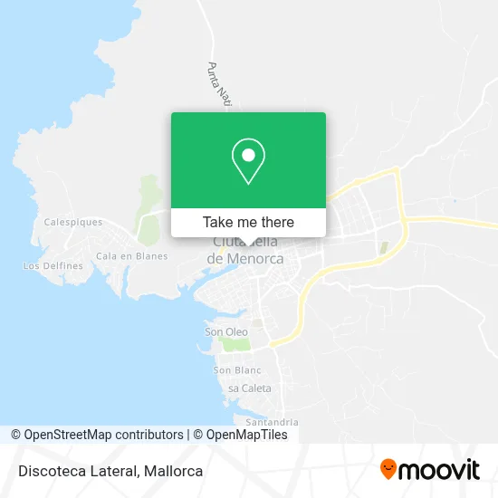 Discoteca Lateral map